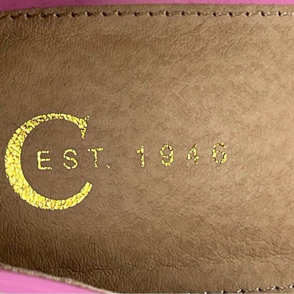 C Est 1946 Colorful Woven Multi Color Pointed Toe Flats size 10 New without Box - Picture 12 of 13